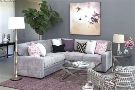 A welcoming and relaxing monochromatic room with light lilac walls, lilac and dusty pink bedding, a lilac clock and various accessories. 29 Awesome Gray And Lavender Bedroom Ideas Solution in ...