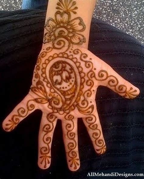 1000 Cute Mehndi Henna Designs For Kids For Small Baby