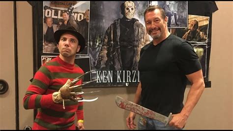 Meeting Ken Kirzinger Jason Voorhees Freddy Vs Jason 2017 Youtube