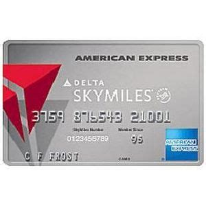 The delta skymiles® blue american express card is a good $0 annual fee credit card option for consumers who sometimes fly with delta. American Express - Platinum Delta SkyMiles Reviews - Viewpoints.com