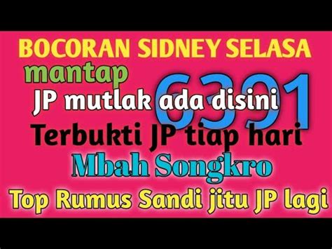 bocoran sidney