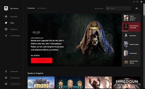 Epic Games Store unter Steam Deck / Linux - Z-Ray Entertainment