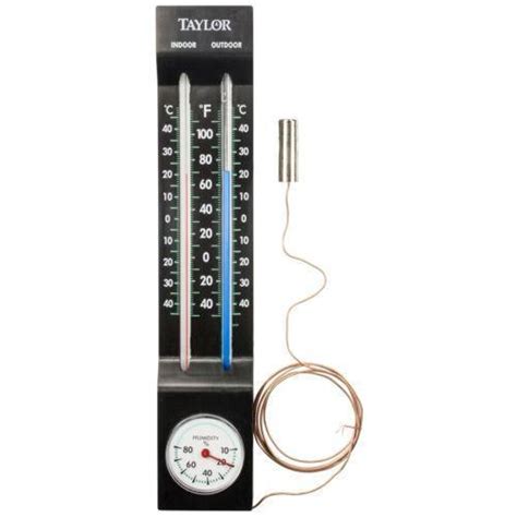 Taylor Indoor Outdoor Thermometer Ebay