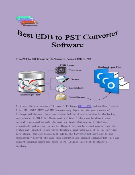 Best Edb To Pst Converter Software