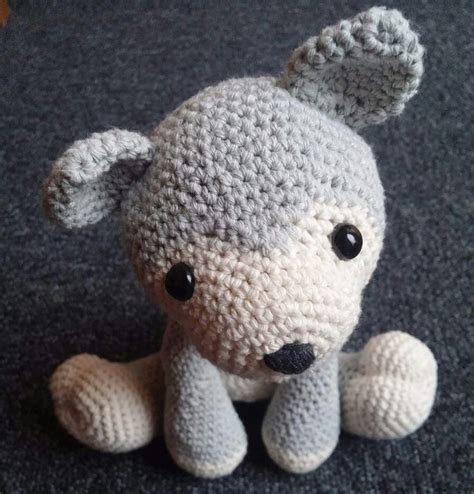 Amigurumi Husky Crochet Softtoy Knitted Animals