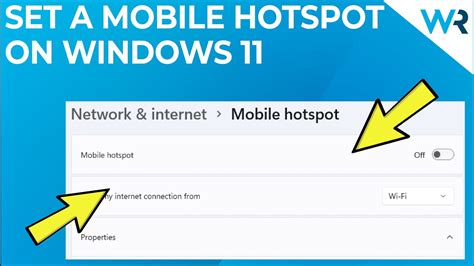 How To Create A Mobile Hotspot On Windows 11 YouTube