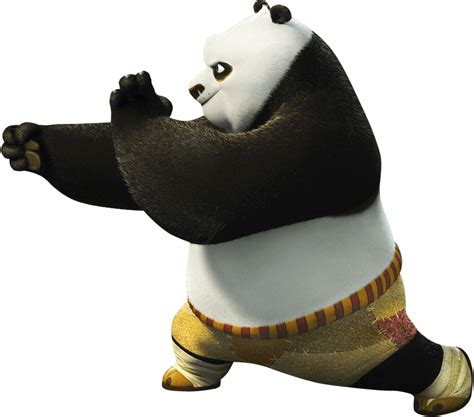 Download Kung Fu Panda Left Fighting Transparent Png Stickpng