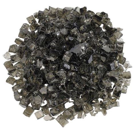 American Fire Glass 1 2 In Bronze Reflective Fire Glass 10 Lbs Bag Aff Brzrf12 10 The Home Depot