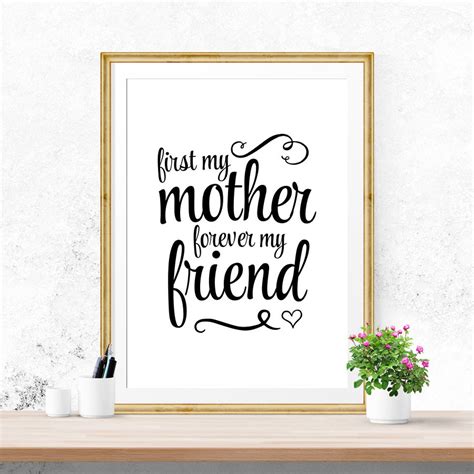 SALE Printable Mother's Day Gift mothers day art gifts | Etsy