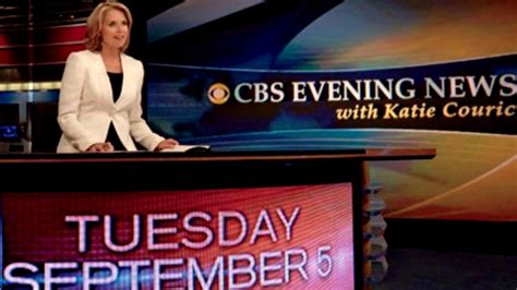 Cbs Evening News With Katie Couric Opening Theme Youtube