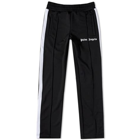 Palm Angels Classic Track Pant Black And White End Ru