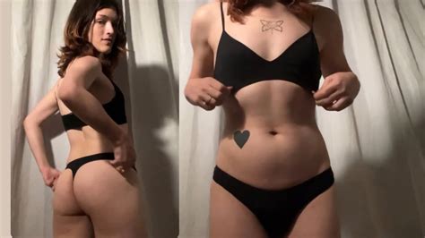 Underwear Try On Haul Trans Girl Without Tucking YouTube
