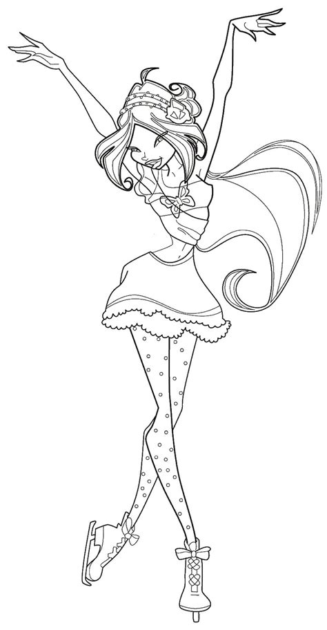 661x978 winx club coloring pages flora littledaydreamsco winx club bloom. To print Winx Flora coloring pages for free, Winx Flora ...
