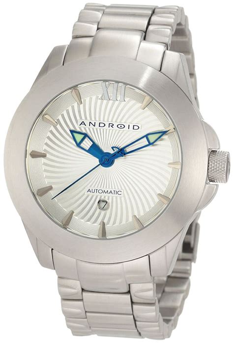Android Mens Ad508bs Ninja 50 Classic Automatic Silver Watch Want