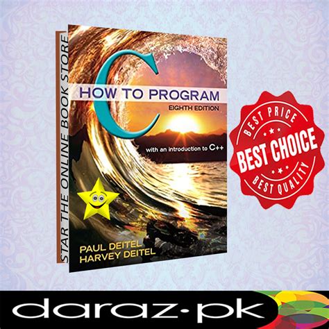 C How To Program 8th Edition By Paul Deitel Harvey Deitel Price In
