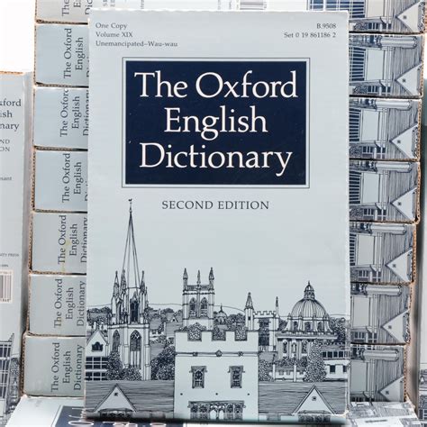The Oxford English Dictionary 20 Volume Set Ebth