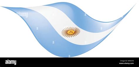 Argentina Flag Vector Illustration Stock Vector Image And Art Alamy