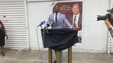 The Bishop Lamor Whitehead Press Conference At 922 Remsen Avenue