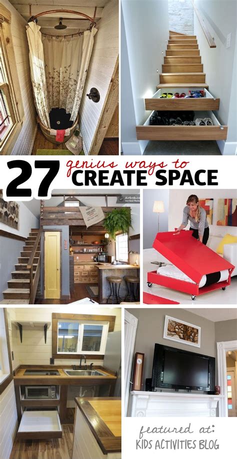 27 Genius Small Space Organization Ideas