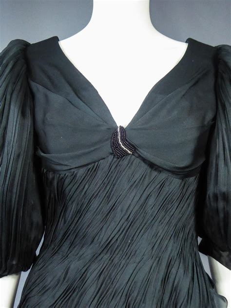 An Emanuel Ungaro French Evening Dress Numbered 295 5 85 Circa 1985