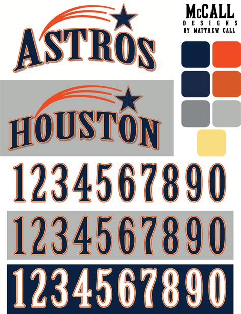 Download Houston Astros Full Set Poster Hd Transparent Png