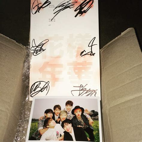 Bts Autographed Album K Pop Amino