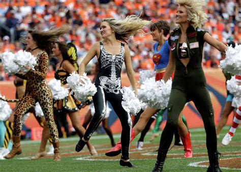 Nfl Cheerleaders Dress Up For Halloween Houston Chronicle