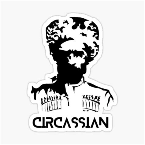 Circassian Man Sticker For Sale By Adigaforever12 Redbubble