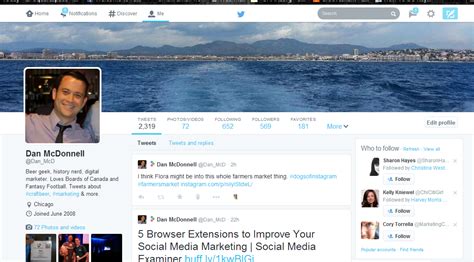 Dan Mcdonnell On Setting Up Your New Twitter Profile Page Aea365