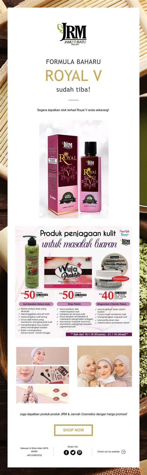 Check out the best deals on jamu ratu malaya in malaysia | read reviews, compare prices, and find the best price on jamu ratu malaya products. FORMULA BAHARU ROYAL V sudah tiba! | Royal, Formula ...