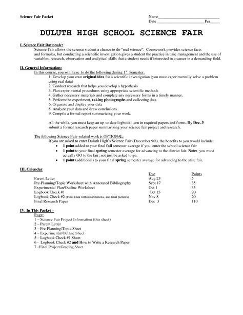 How To Write A Research Paper Science Fair Grade 6 Amos Writing