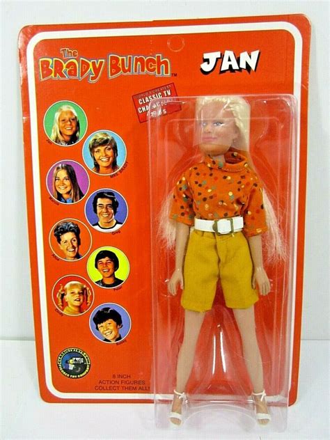 Classic Tv Toys 2004 The Brady Bunch Jan Doll 8 Action Figure Ebay