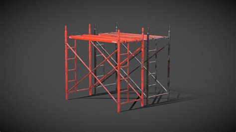 scaffold buy royalty free 3d model by outlier spa outlier spa [c3b0334] sketchfab store