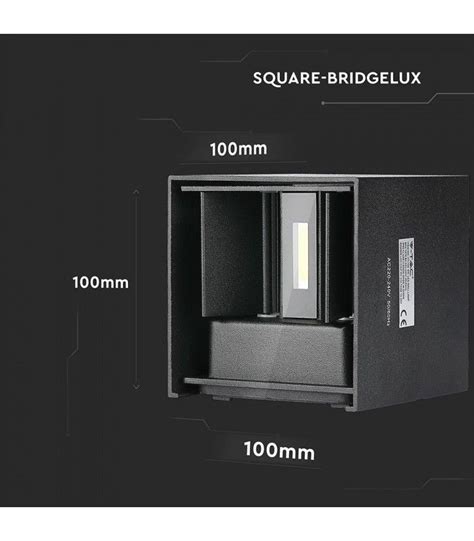 Design bernard albin gras for lampe gras konsept 214 vegglampe svart er et ikon for det 20. V-Tac 12W LED svart vegglampe - Firkantet, justerbar ...