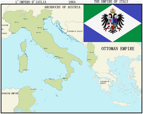 The Empire Of Italy Unified By The Habsburg Kingdom Of Naples R