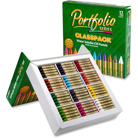 Buy Crayola Oil Pastels Classpack School Supplies Water Soluble 12
