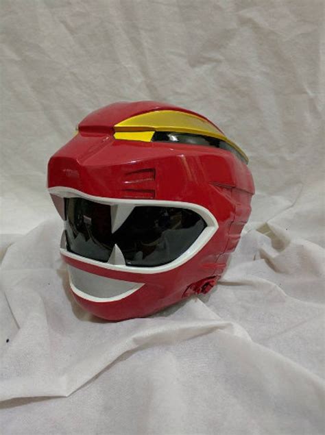 Red Ranger Gaoranger Wild Force Helmet Etsy