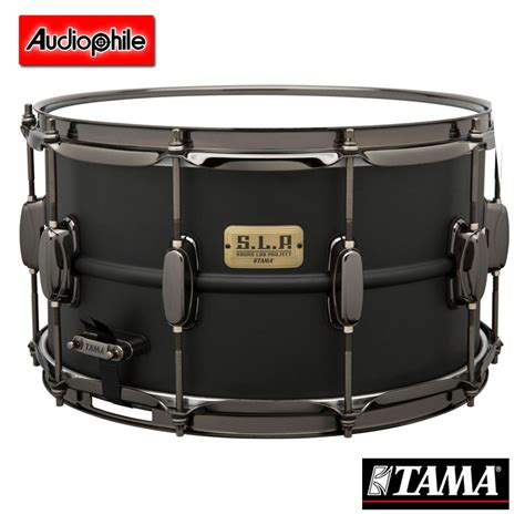 Tama Lst148 Slp Big Black Steel Snare Drum 14x8 Shopee Philippines