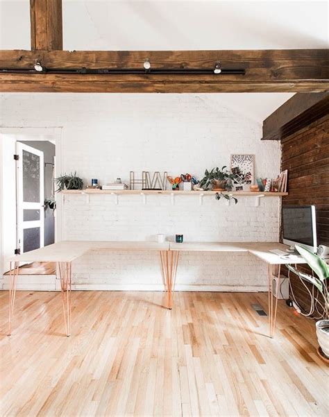 19 Creative Workspace Ideas For Couples Easy Diy Desk Diy Desk Plans
