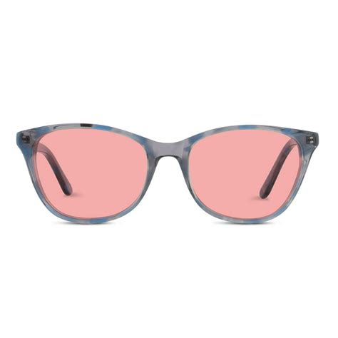 Theraspecs Audrey Light Sensitivity And Migraine Glasses Indoor Fl 41 Tinted Lenses Blue