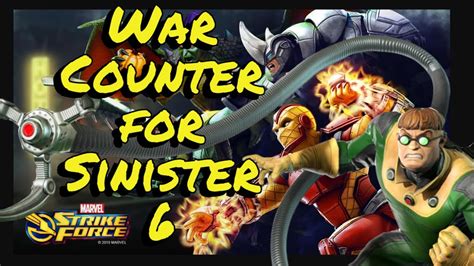 Counter Doc Ock Sinister Six In War War Counter Series Marvel Strike