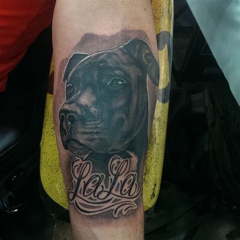70 Pitbull Tattoo Designs And Meanings For The Dog Lovers 2019