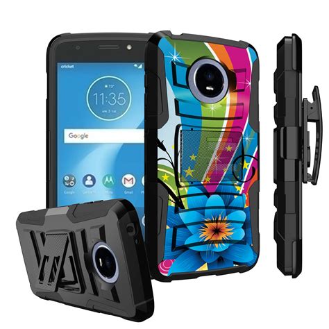Rugged Holster Combat Case For Moto E5 Cruisemoto E5 Play Stand Dual