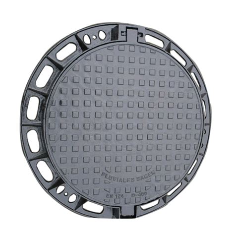 Round Type Ductile Iron Manhole Cover En124 D 400 C250 30 50 Years Life