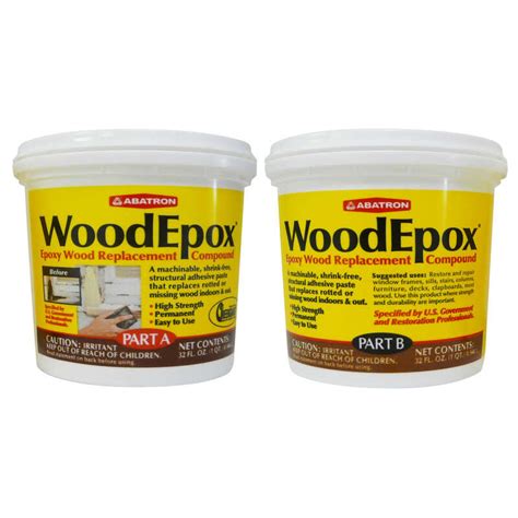 Abatron Woodepox Epoxy Wood Filler Kit 2 Qt Ace Hardware