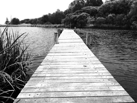 Free Images Landscape Dock Black And White Wood Bridge Pier
