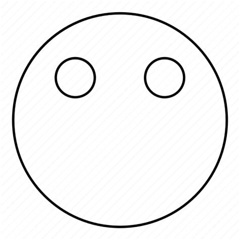 Blank Emoji Emoticon Face Smiley Icon Download On Iconfinder