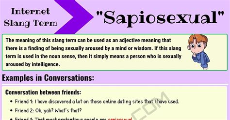 What Does Sapiosexual Mean In Texting And Online Slang • 7esl