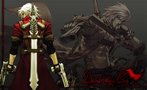 Wallpaper X Px Anime Dante Demon Devil May Cry Dmc Devil May Cry Gun Sword