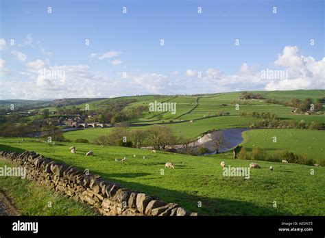 Burnsall Wharfedale Yorkshire Dales England Stock Photo Alamy